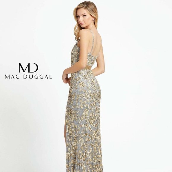 Mac Duggal Dresses & Skirts - Mac Duggal 4691M Sleeveless Sequin Gown – Size 6